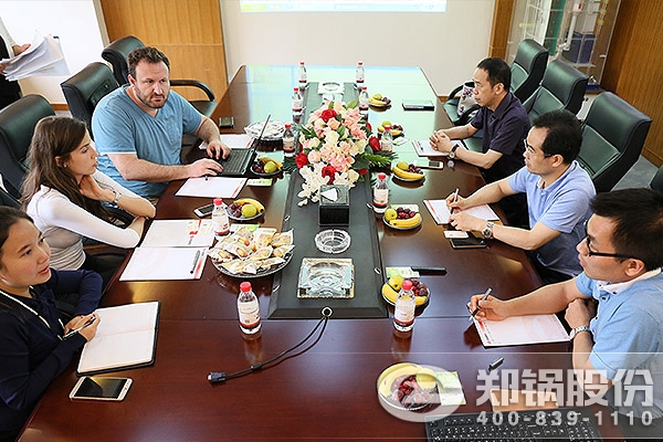 美国客户考察人生就是博股份