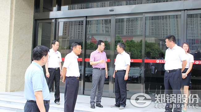 河南省商务厅副厅长张雷明莅临人生就是博调研