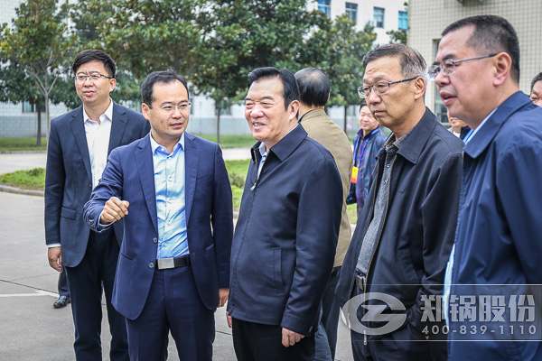 郑州市人大常委会主任白红战带队视察人生就是博股份