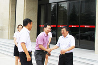 河南省商务厅副厅长张雷明莅临人生就是博调研 -3